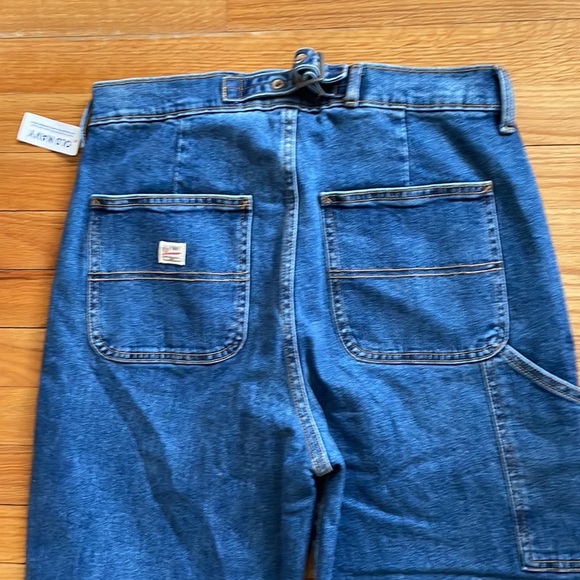 Old Navy Workwear Jeans‎ Extra High Waisted Sky Hi Straight Denim 8T New B1 - Picture 5 of 7